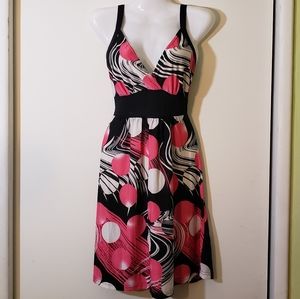 Sleeveless mini dress, size Small